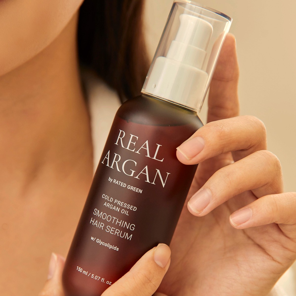 Siero Real Argan Smoothing Hair · Rated Green | MiiN Cosmetics