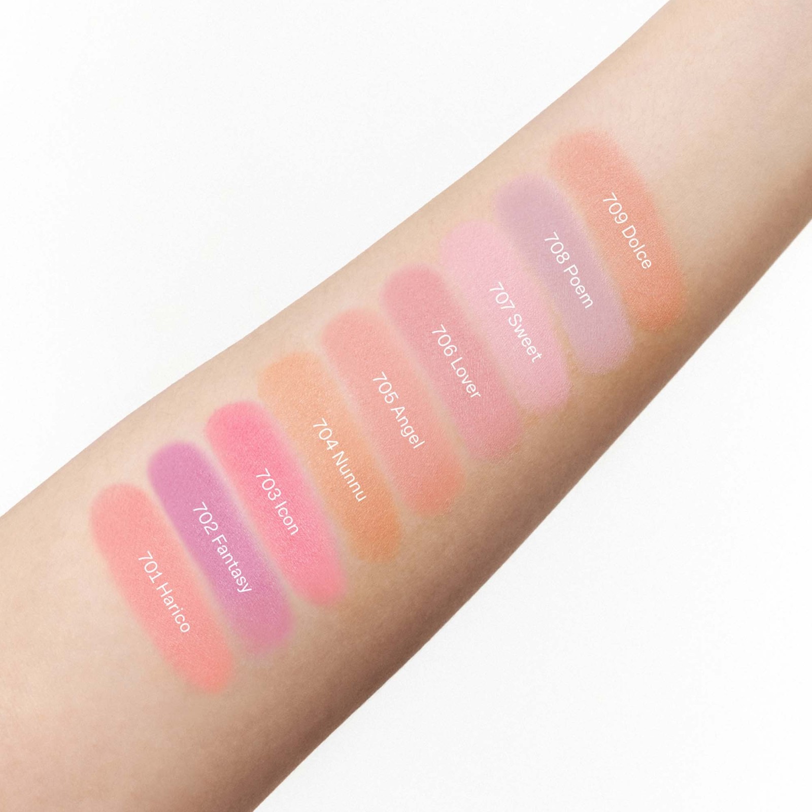 Blush coreano matte in polvere - Laka | MiiN Cosmetics