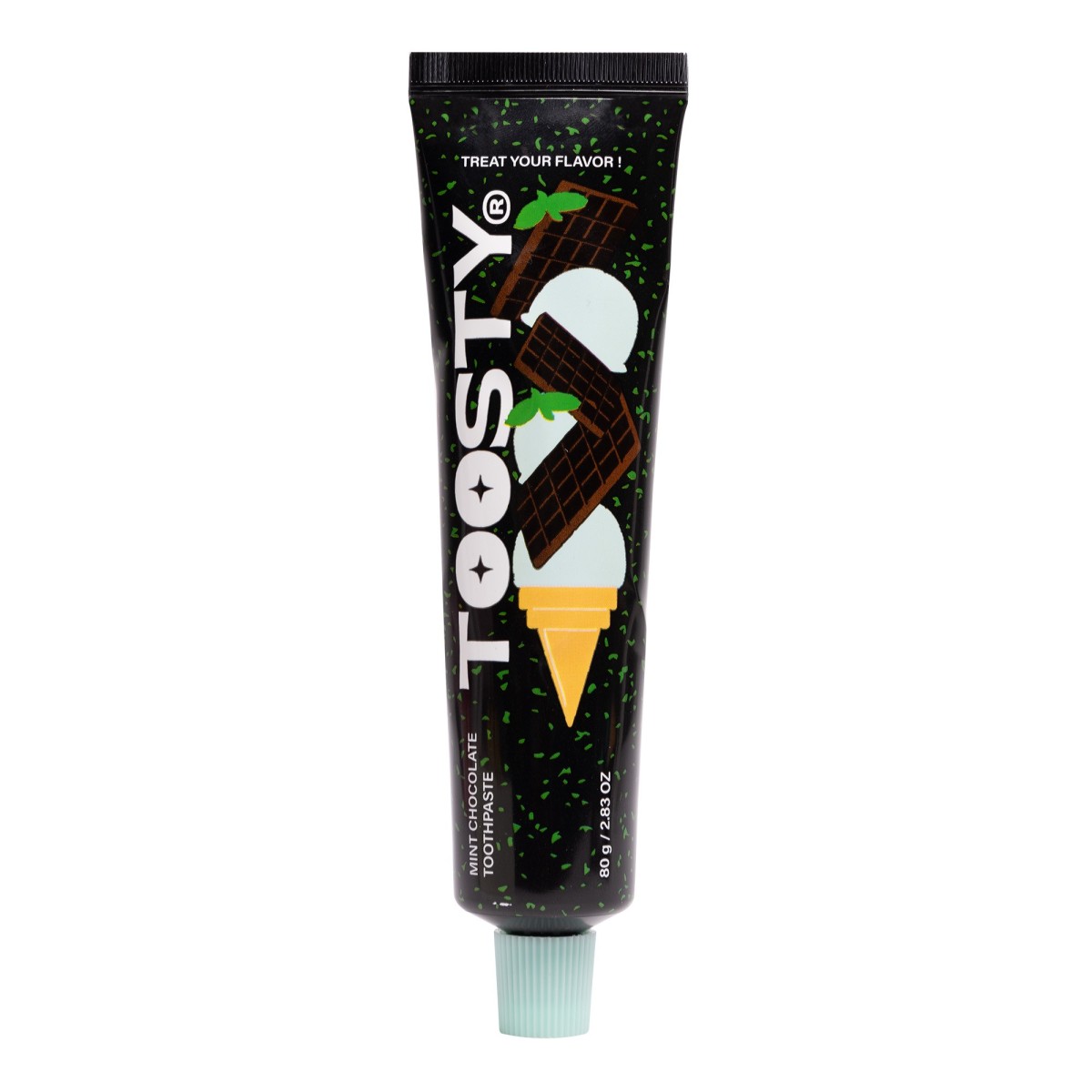 Korean Mint Chocolate Toothpaste - Available in 80g and 50g - Toosty | MiiN Cosmetics