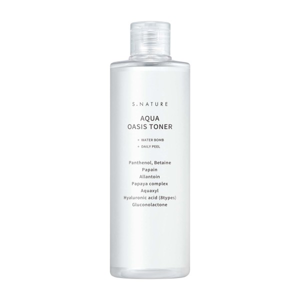 Aqua Oasis Toner · S.NATURE | MiiN Cosmetics