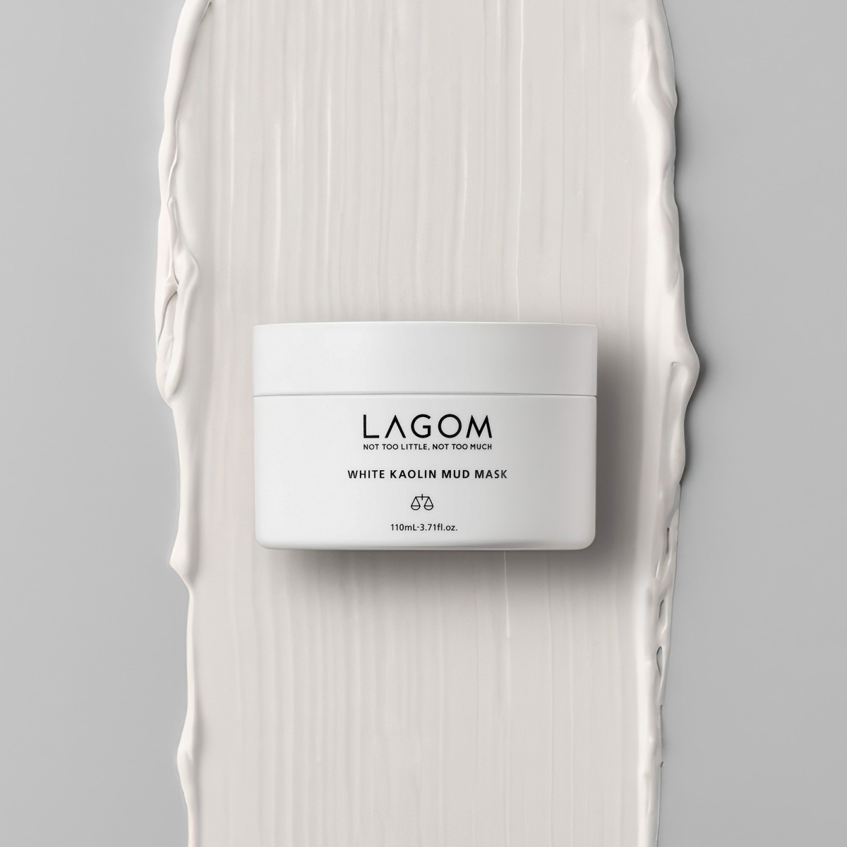 White Kaolin Mud Mask · LAGOM | MiiN Cosmetics
