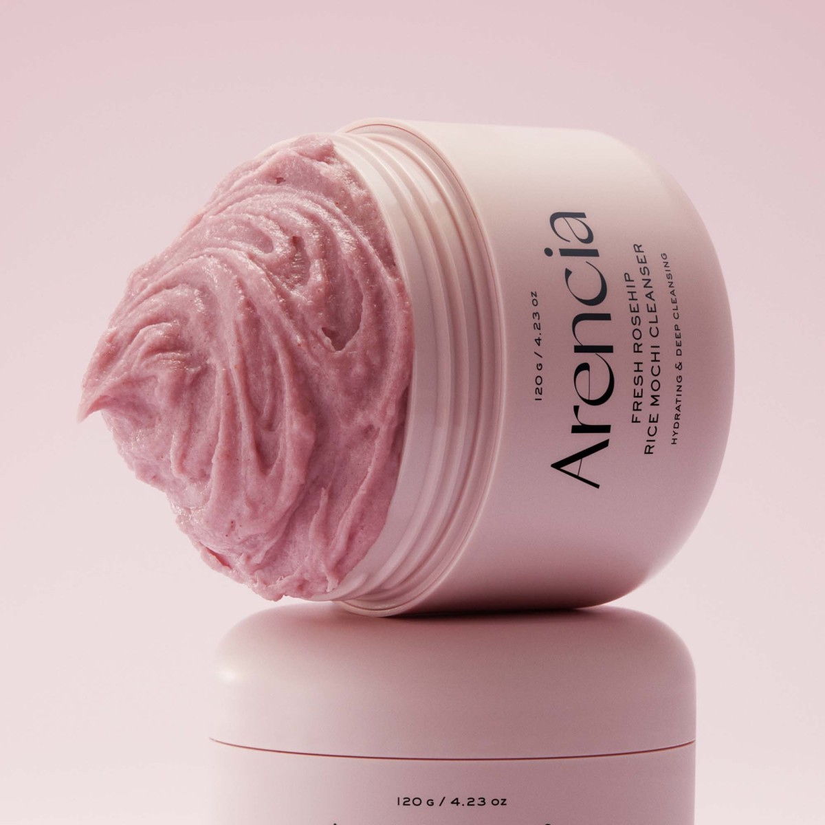 Fresh Rosehip Rice Mochi Cleanser · Arencia | MiiN Cosmetics