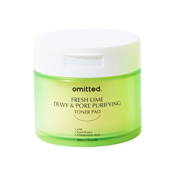 Fresh Lime Dewy & Pore Purifying Toner Pad · omitted. | MiiN Cosmetics