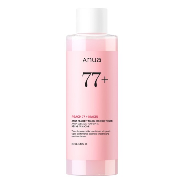 Peach 77% Niacin Essence Toner · Anua | MiiN Cosmetics