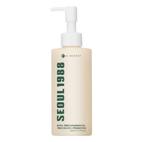Olio struccante Pine Cica 1% + Probiotics · SEOUL 1988 by K-SECRET | MiiN Cosmetics