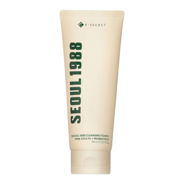 Schiuma detergente Pine Cica 1% + Probiotics · SEOUL 1988 by K-SECRET | MiiN Cosmetics