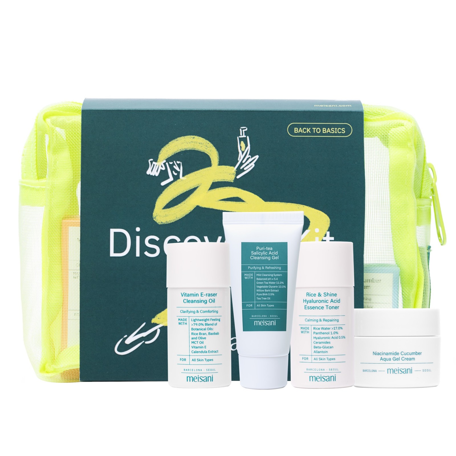 Discovery Kit Combination to Oily Skin · Meisani | MiiN Cosmetics