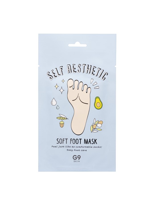 Self Aesthetic Soft foot mask - G9SKIN | MiiN Cosmetics