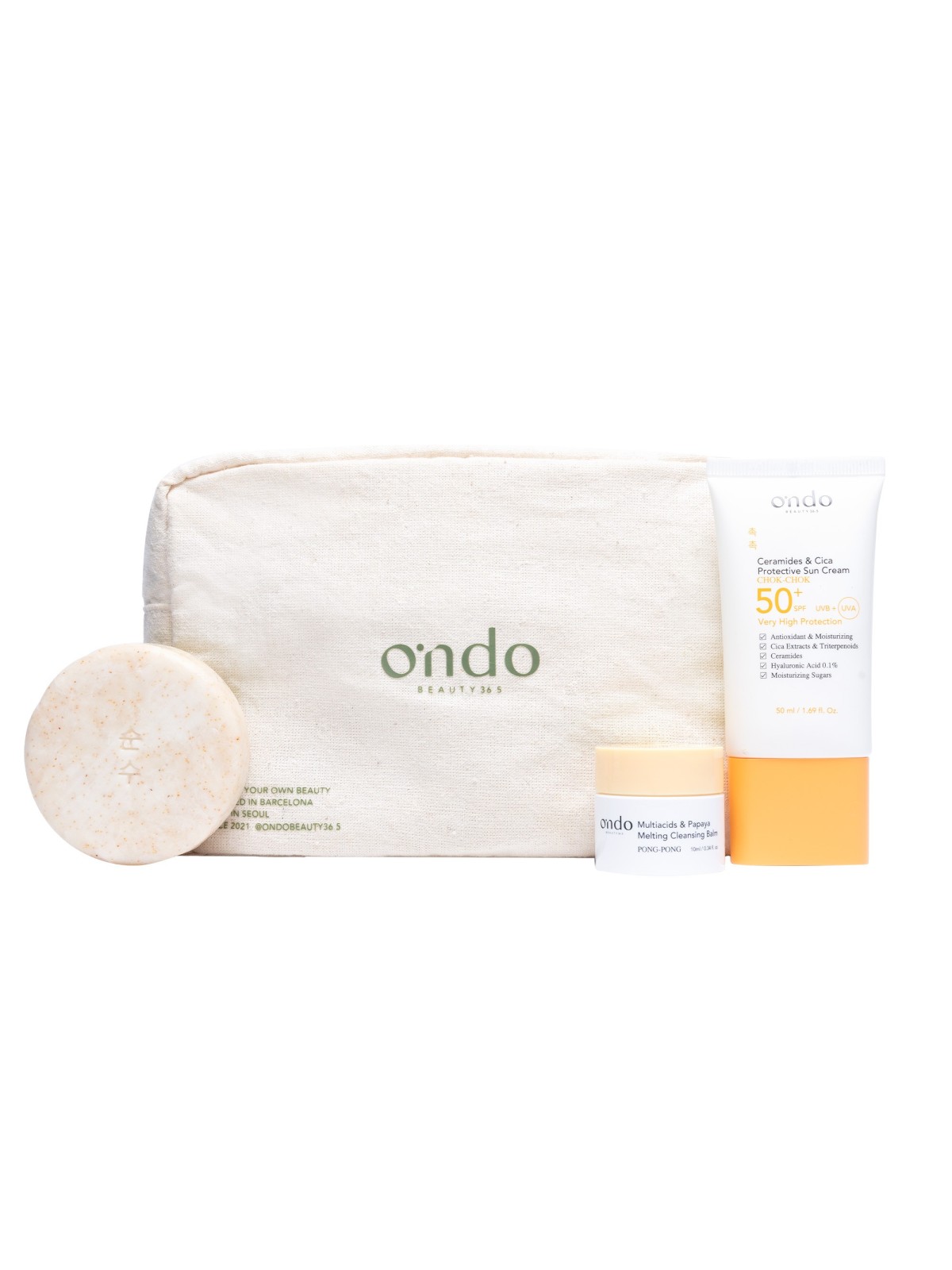 The travel bundle pack - Ondo Beauty 36.5 | MiiN Cosmetics