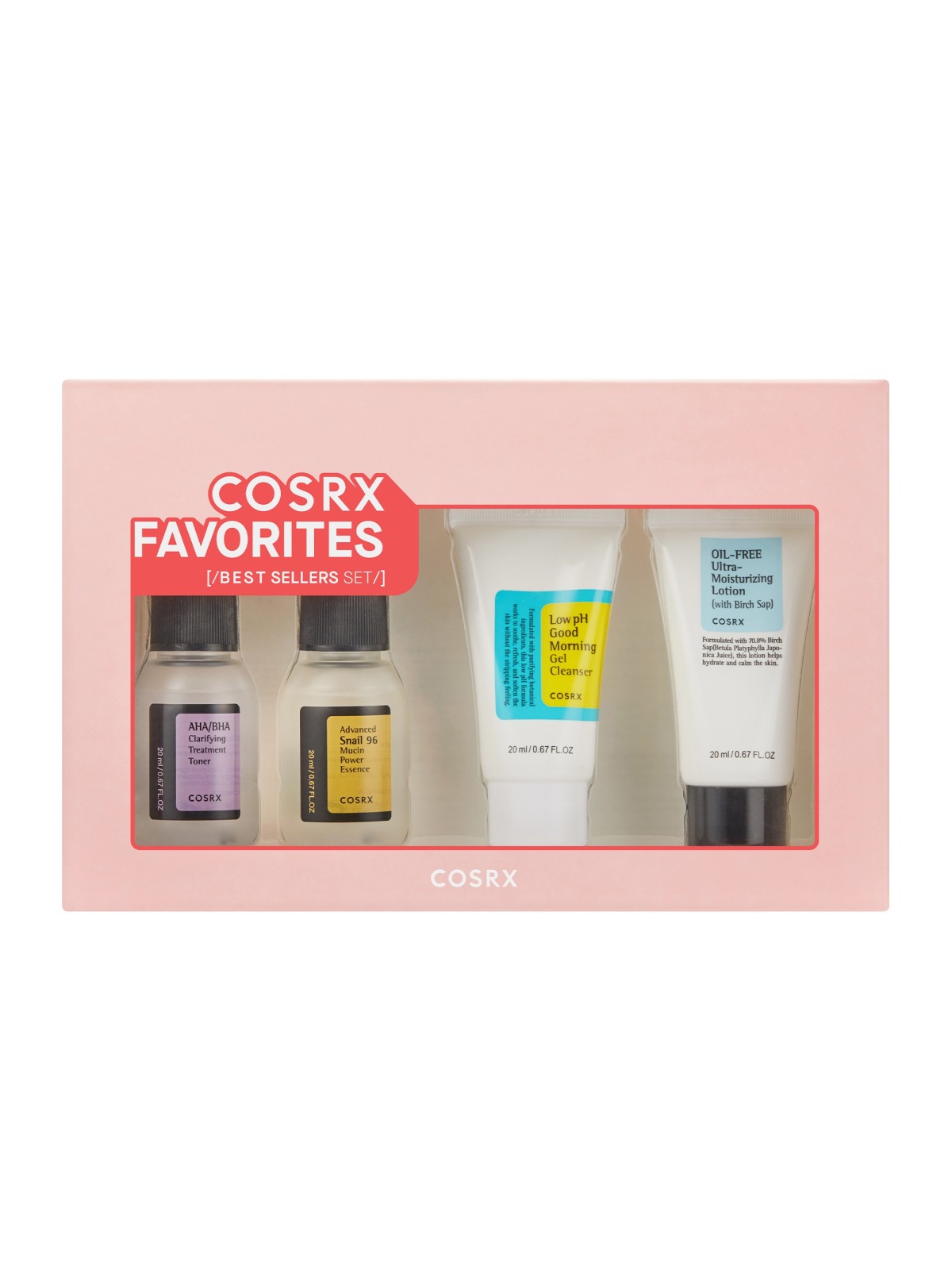 Kit di bestseller da viaggio - COSRX | MiiN Cosmetics