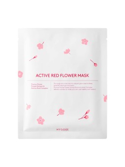 Active Red Flower Mask  - Hyggee | MiiN Cosmetics