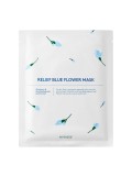 Relief Blue Flower Mask