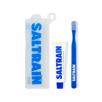 Kit dentale da viaggio blu · Saltrain | MiiN Cosmetics