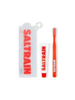 Kit da viaggio dentale rosso · Saltrain | MiiN Cosmetics