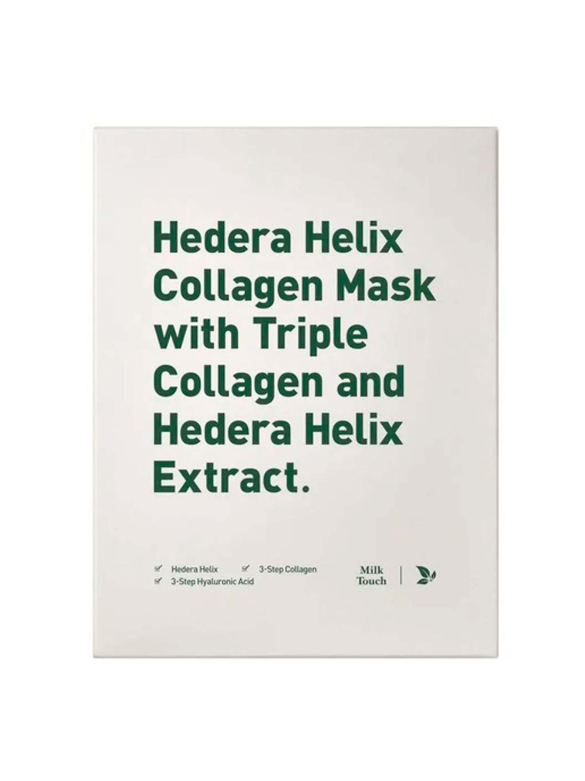 Maschera Hedera Helix Collagen · Milk Touch | MiiN Cosmetics