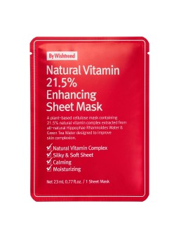 Maschera Natural Vitamin 21.5% · By Wishtrend | MiiN Cosmetics