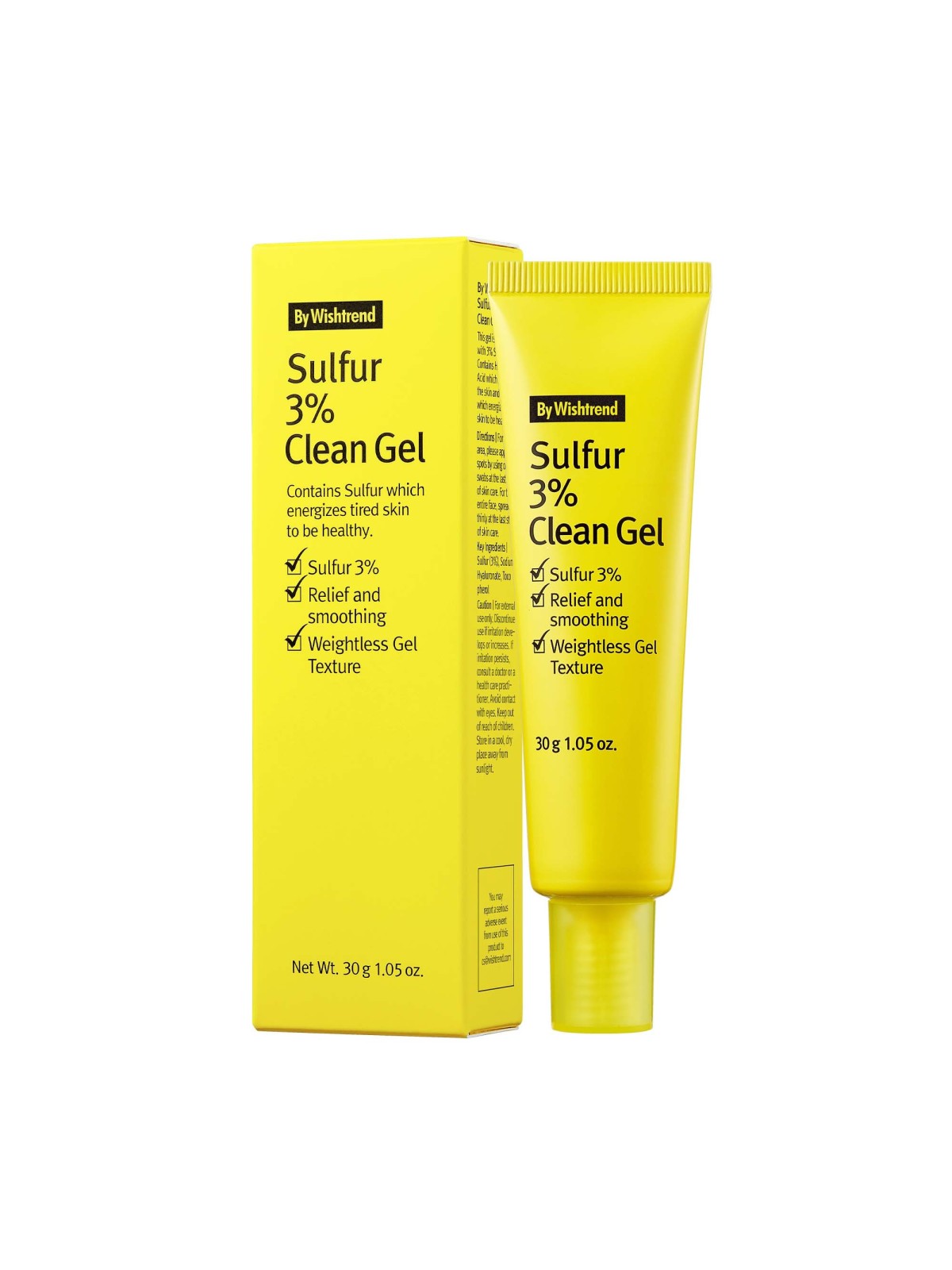 Crema Sulfur 3% Clean Gel · By Wishtrend | MiiN Cosmetics