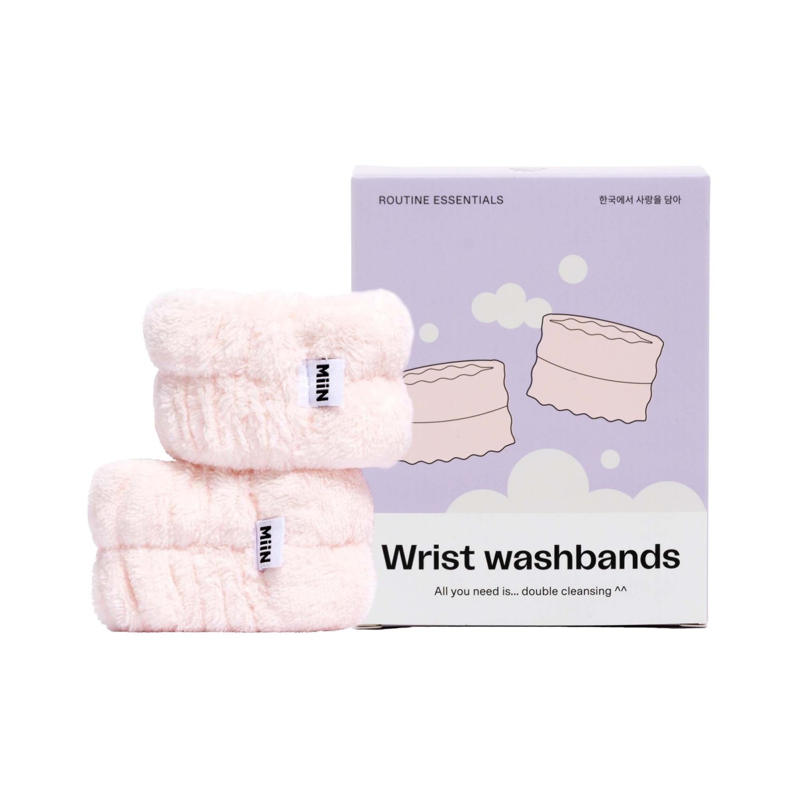 Face wash wristbands · MiiN | MiiN Cosmetics