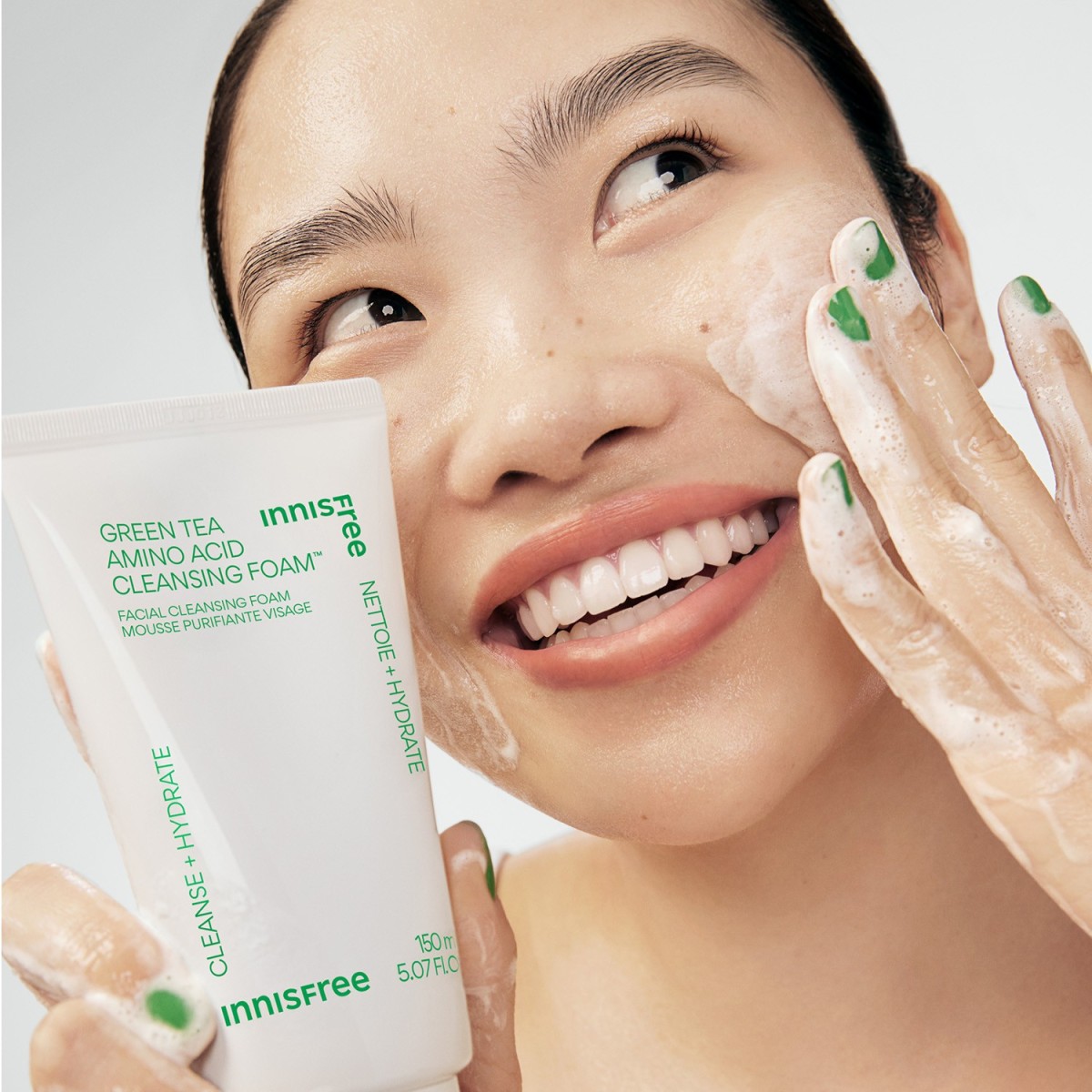 Green Tea Amino Acid Cleansing Foam · innisfree | MiiN Cosmetics