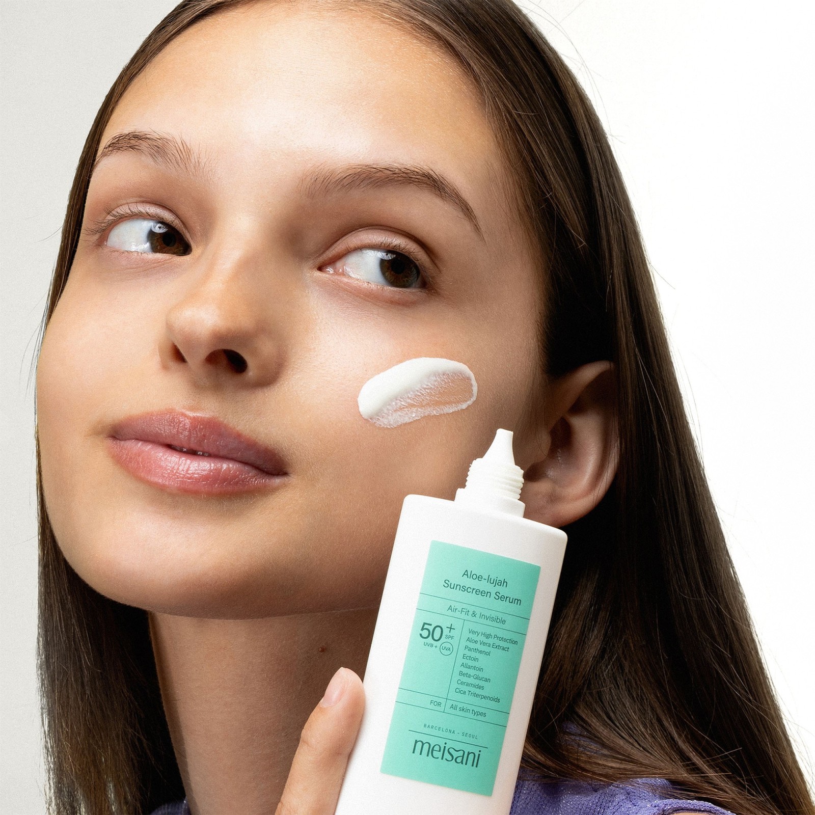 Aloe-lujah Sunscreen Serum · Meisani | MiiN Cosmetics