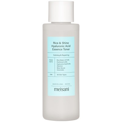 Rice & Shine Hyaluronic Acid Essence Toner - Meisani | MiiN