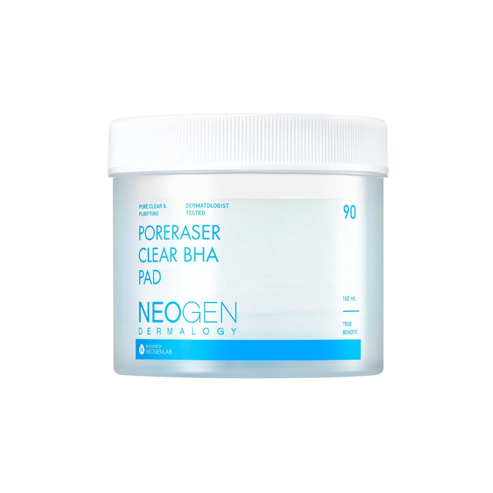 Dermalogy Poreraser Clear BHA Pad · Neogen | MiiN Cosmetics