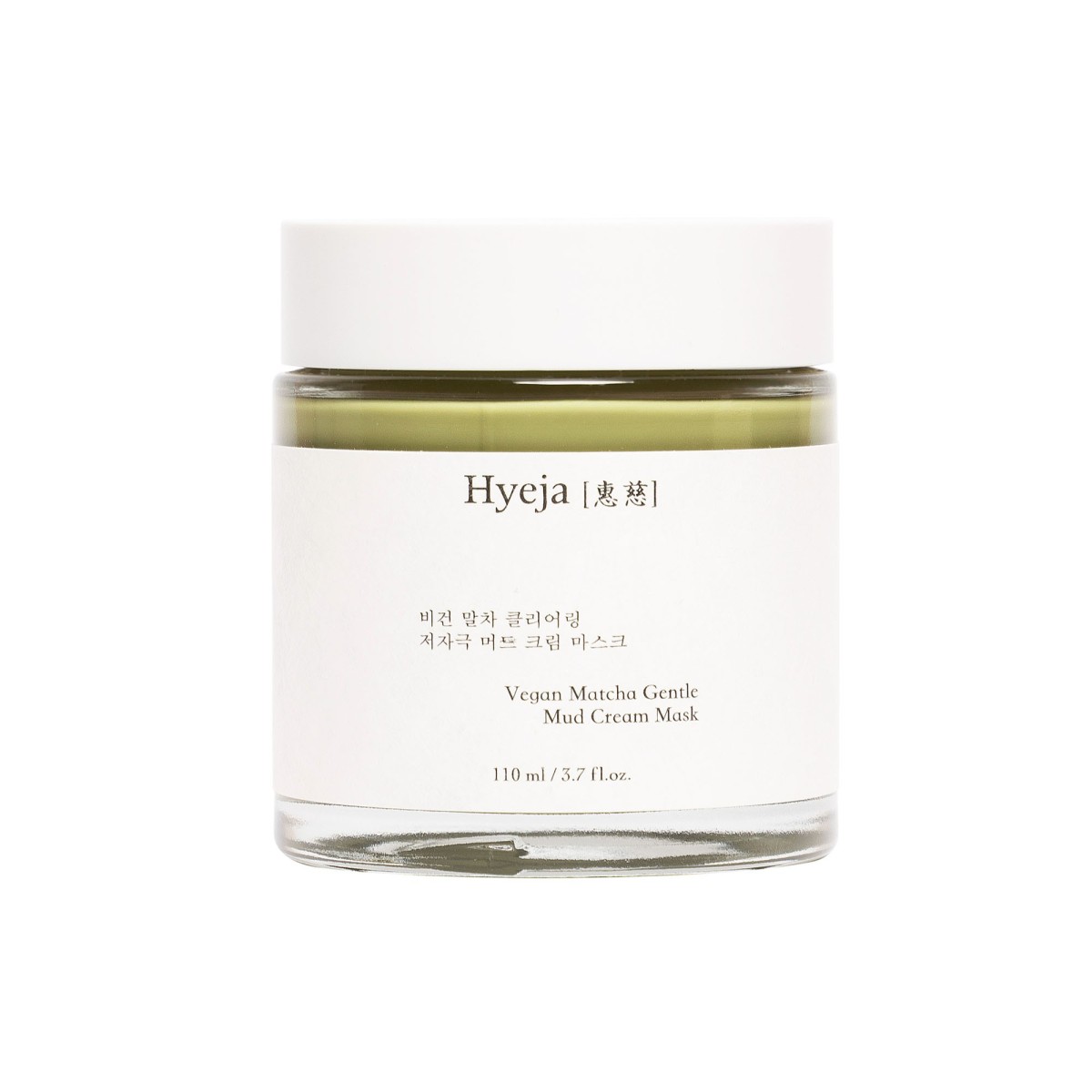 Vegan Matcha Gentle Mud Cream Mask - Hyeja | MiiN Cosmetics