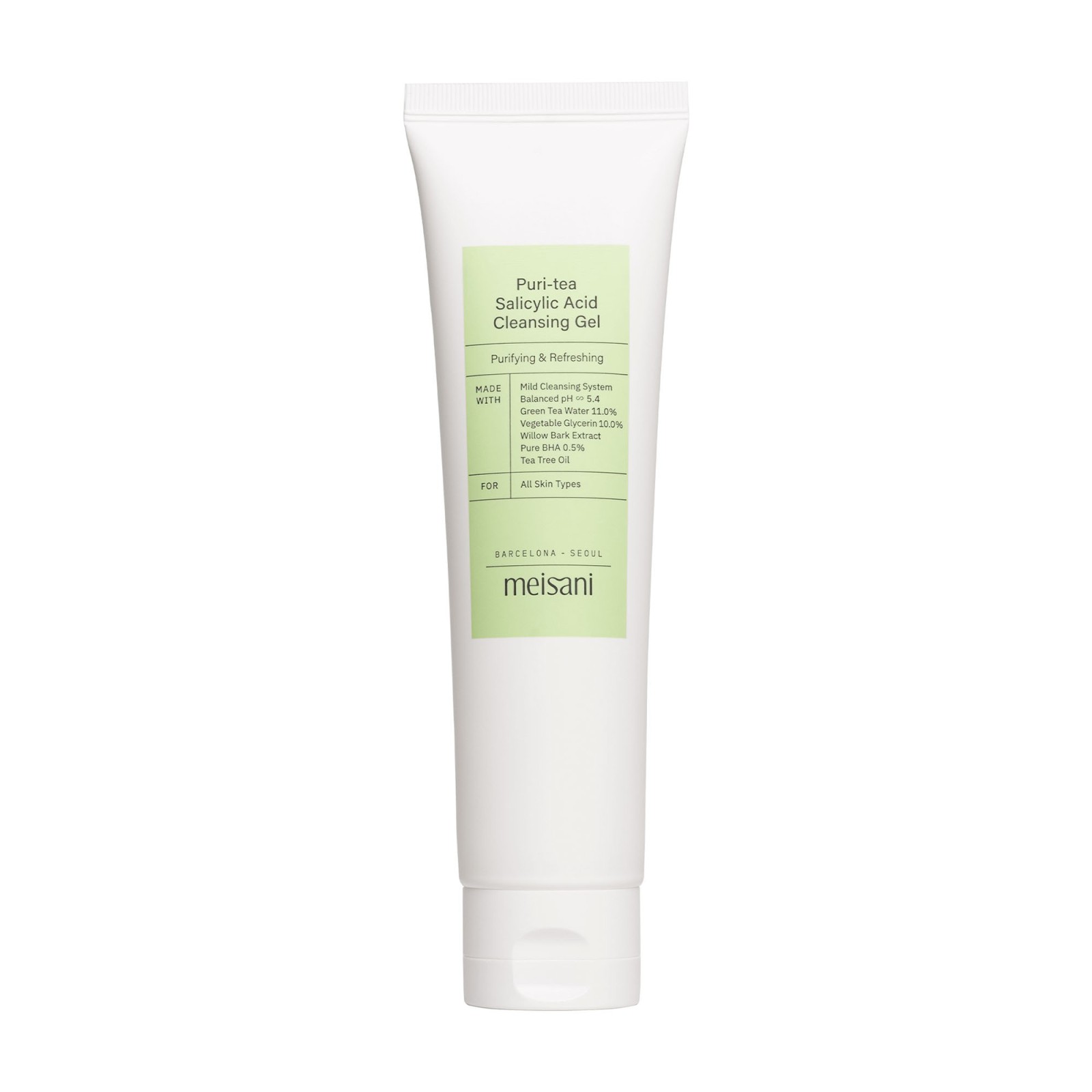Puri-tea Salicylic Acid Cleansing Gel - Meisani | MiiN