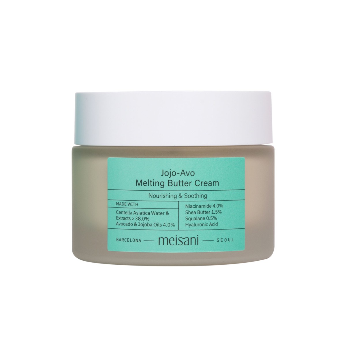 Crema idratante nutriente con avocado e CICA - Meisani | MiiN