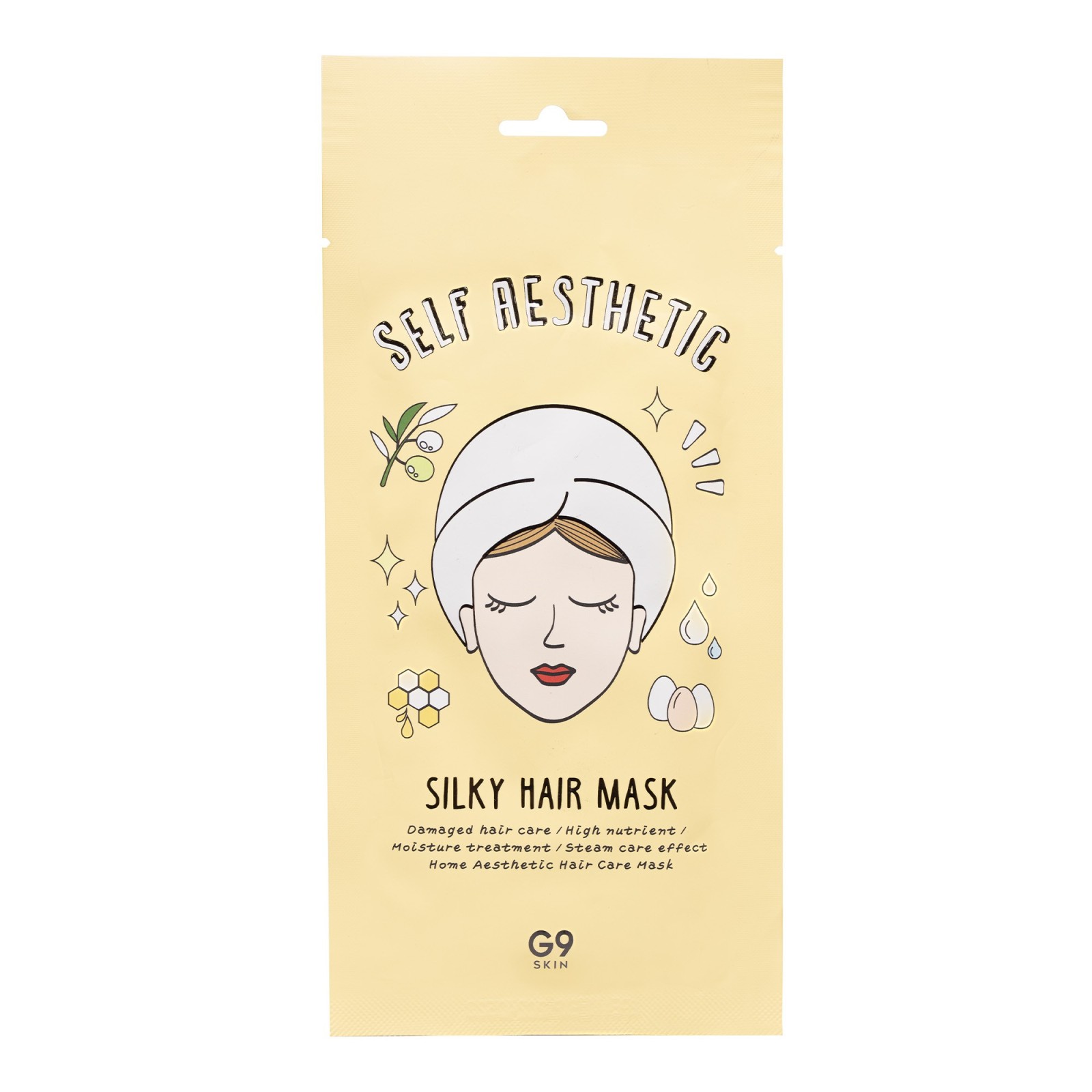 Self Aesthetic Silky hair mask - G9SKIN | MiiN Cosmetics