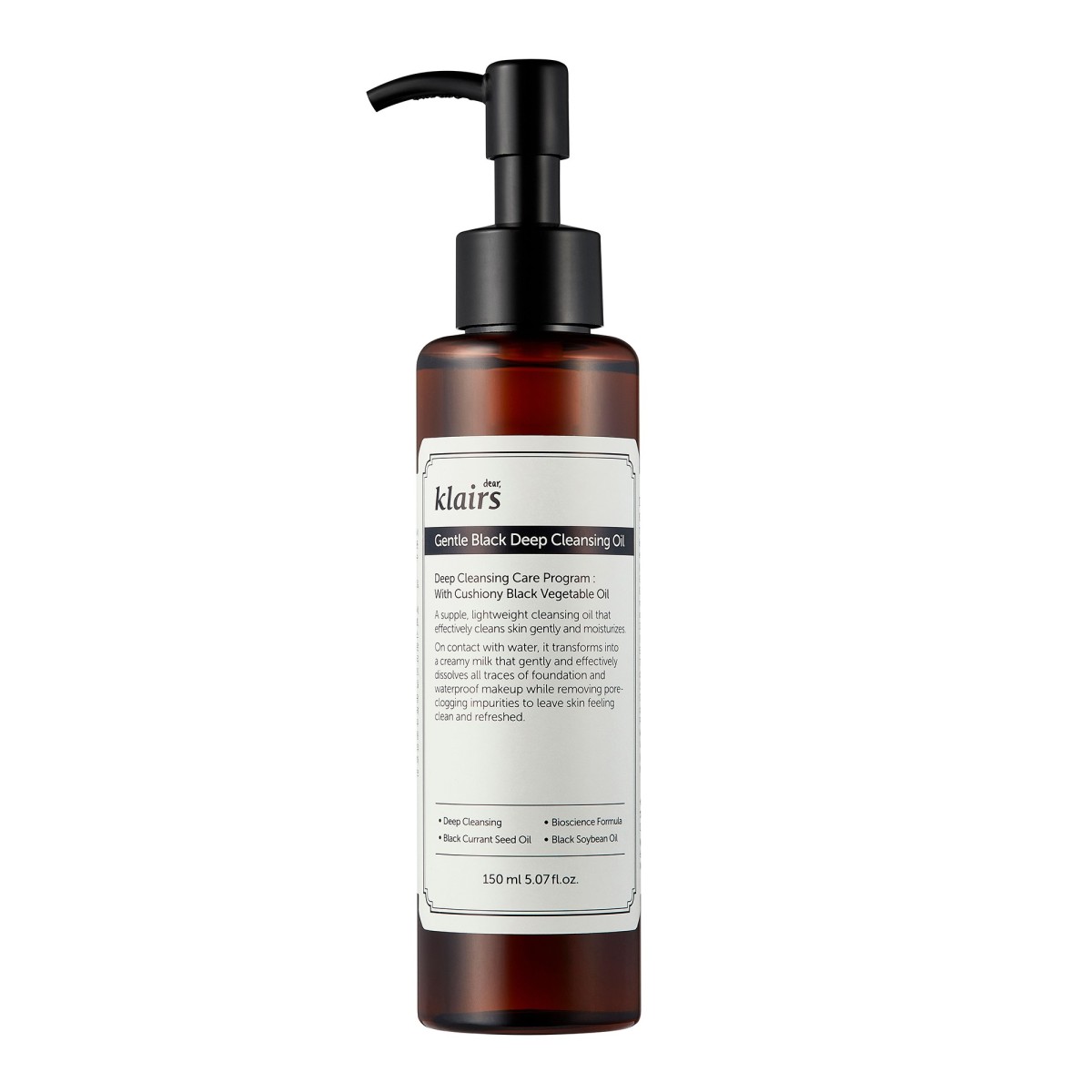 Gentle Black Deep Cleansing Oil