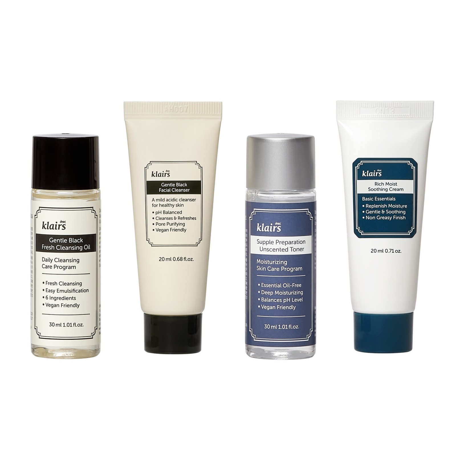 Travel Minis Kit - Klairs | MiiN Cosmetics