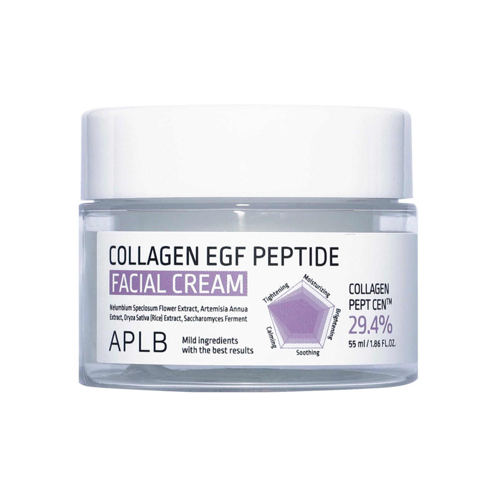 Collagen EGF Peptide Facial Cream · APLB | MiiN Cosmetics