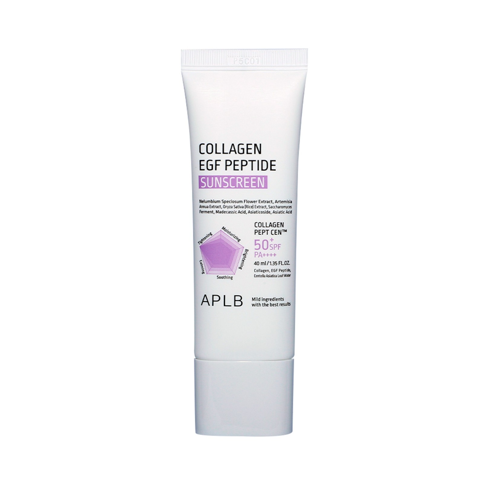 Collagen EGF Peptide Sunscreen · APLB | MiiN Cosmetics