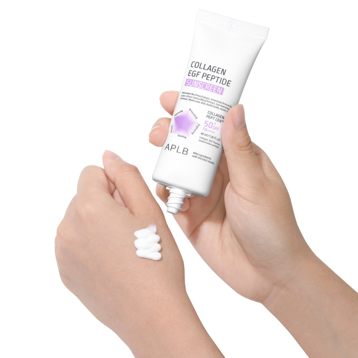 Collagen EGF Peptide Sunscreen · APLB | MiiN Cosmetics