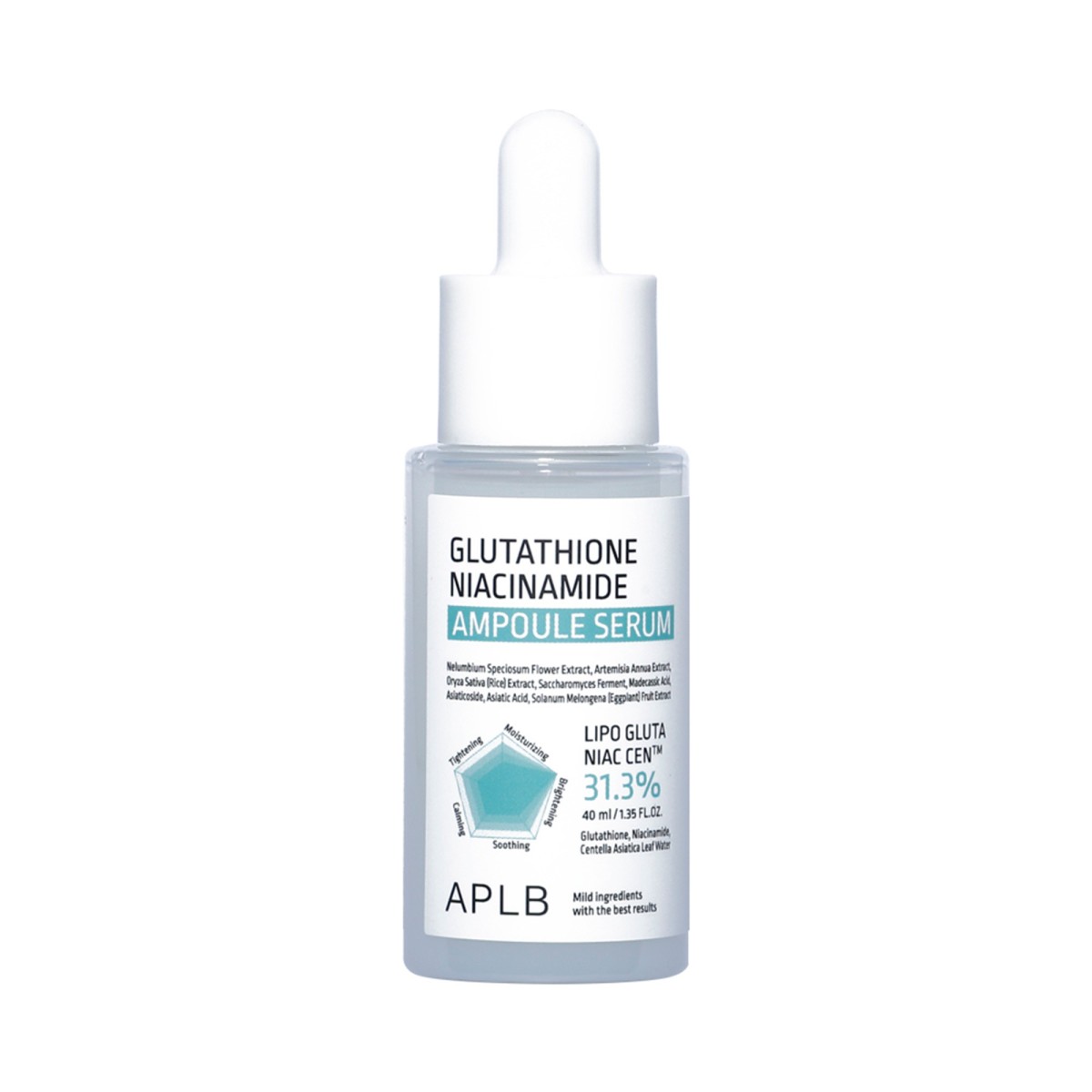 Glutathione Niacinamide Ampoule Serum · APLB | MiiN Cosmetics