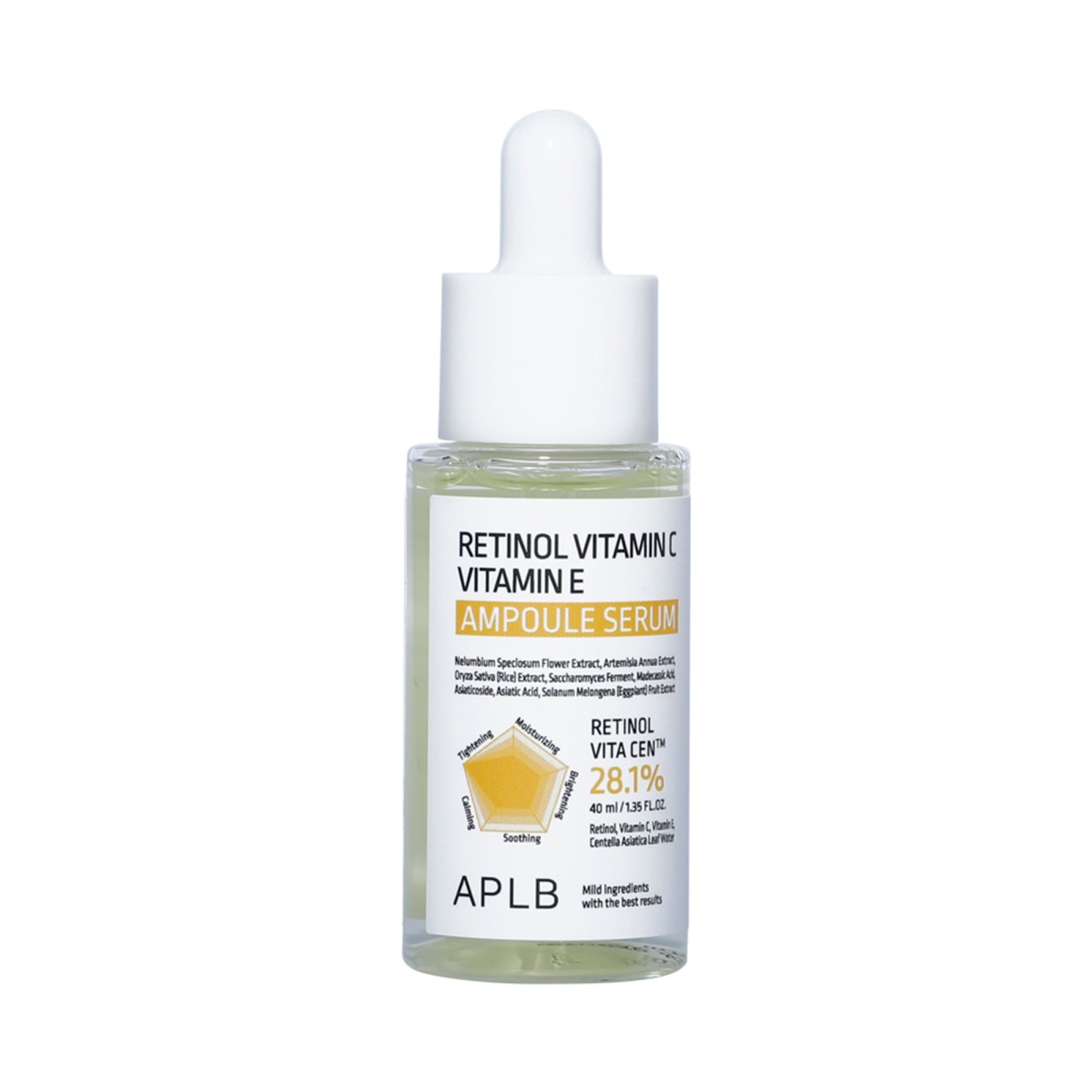 Retinol Vitamin C Vitamin E Ampoule Serum · APLB | MiiN Cosmetics