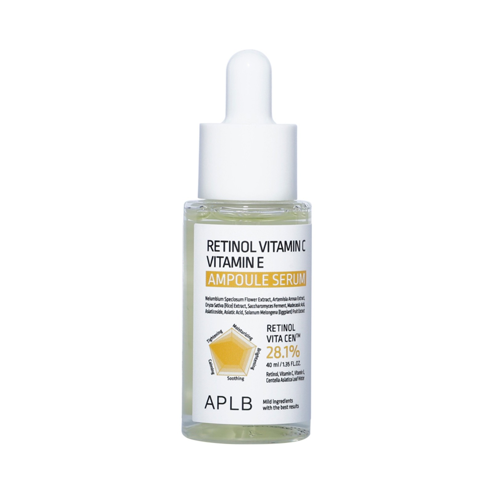 Retinol Vitamin C Vitamin E Ampoule Serum · APLB | MiiN Cosmetics