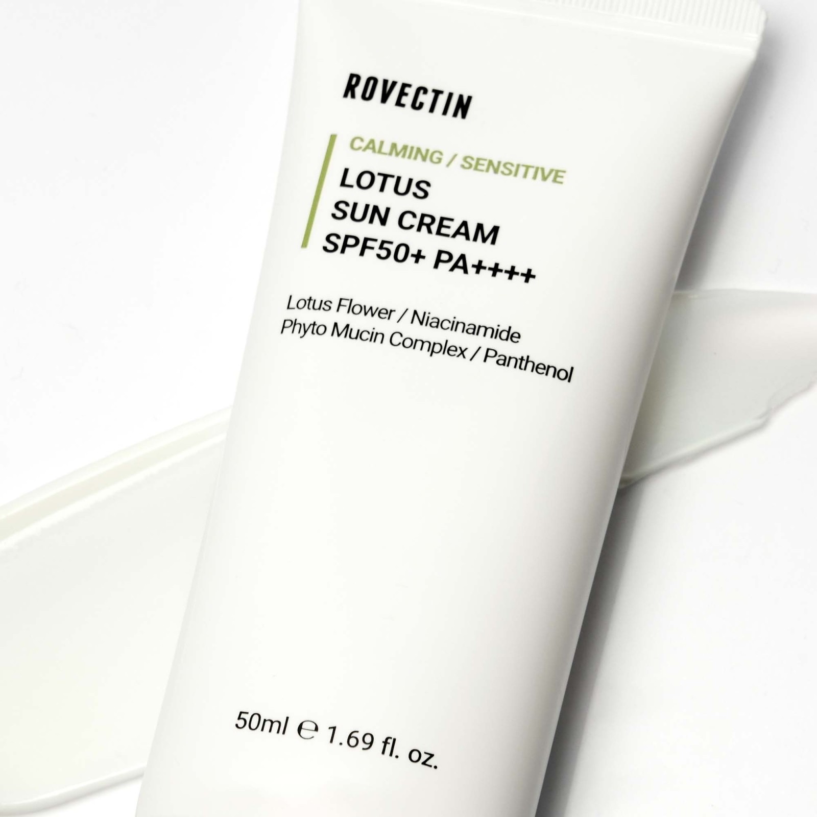 Calming Lotus Sun Cream SPF50+ PA++++ · Rovectin | MiiN Cosmetics