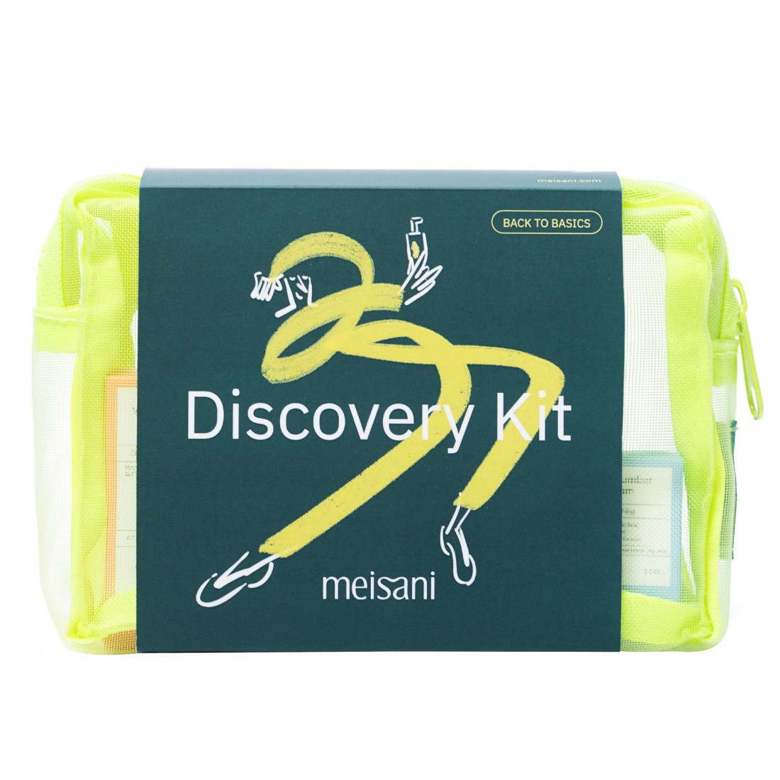 Discovery kit da viaggio con mini size - Meisani