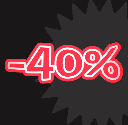 40% OFF
