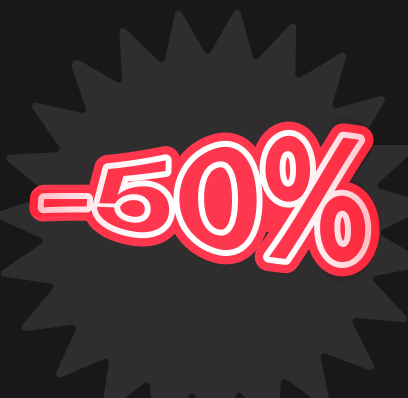 50% OFF